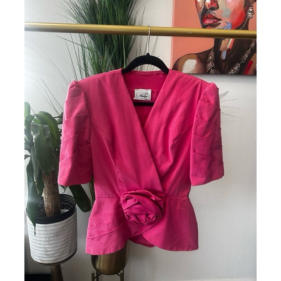 Pantagis Vintage Pink Top - Size Small - Picture 1 of 12